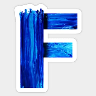 F Sticker